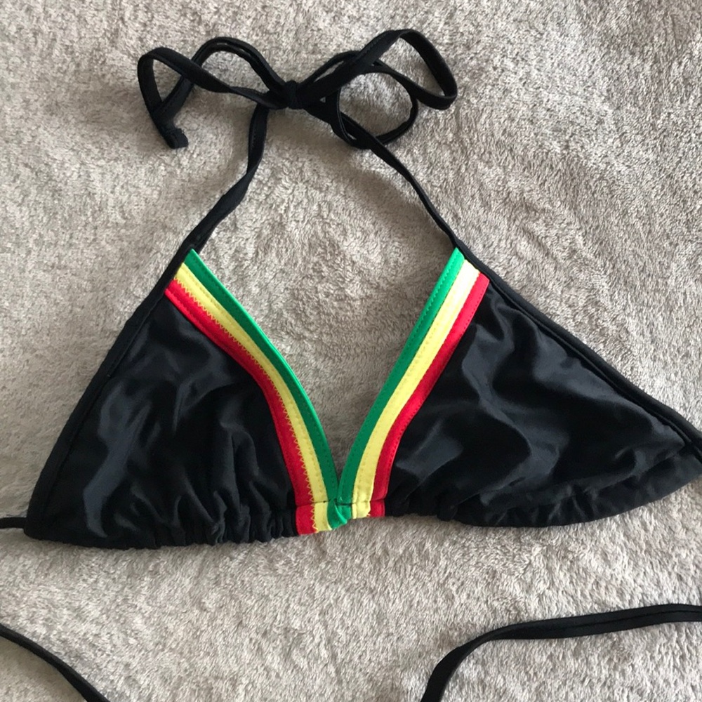 Rasta Bathing Suit Top